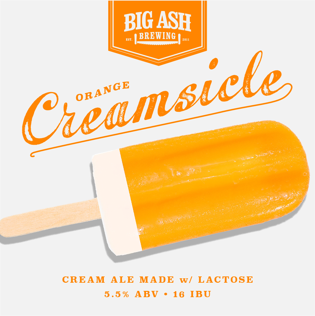 Big Ash News Orange Creamsicle Beer